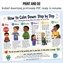 Load image into Gallery viewer, Feelings &amp; Emotions Posters | 30 SEL Posters for Calm Corners, Counseling, and Home