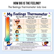 Load image into Gallery viewer, Feelings &amp; Emotions Posters | 30 SEL Posters for Calm Corners, Counseling, and Home