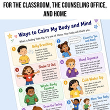 Load image into Gallery viewer, Feelings &amp; Emotions Posters | 30 SEL Posters for Calm Corners, Counseling, and Home
