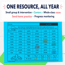 Load image into Gallery viewer, Decodable Reading Fluency Drills | Words, Phrases &amp; Sentences | Phonics Bundle K-3