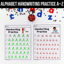 Load image into Gallery viewer, Alphabet Handwriting Practice A–Z | Uppercase &amp; Lowercase Letter Formation Works