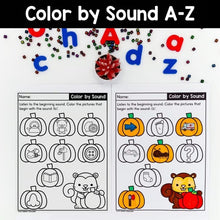 Load image into Gallery viewer, Color by Sound A–Z | Beginning Sound Worksheets