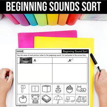 Load image into Gallery viewer, Letter Sound Sort: Build Phonemic Awareness with Cut and Paste Fun