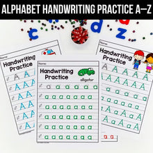 Load image into Gallery viewer, Alphabet Handwriting Practice A–Z | Uppercase &amp; Lowercase Letter Formation Works