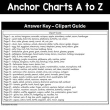 Load image into Gallery viewer, Alphabet Anchor Charts A to Z: Color by Beginning Sounds