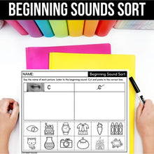 Load image into Gallery viewer, Letter Sound Sort: Build Phonemic Awareness with Cut and Paste Fun