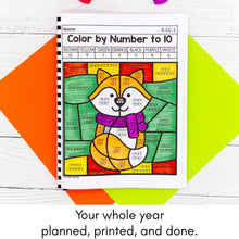Load image into Gallery viewer, Buy 3 Get 1 FREE Bundle — Kindergarten Math Essentials Pack