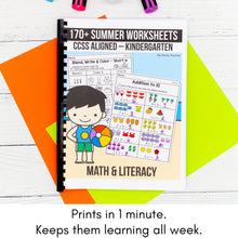 Load image into Gallery viewer, Buy 3 Get 1 FREE Bundle — Kindergarten Math Essentials Pack