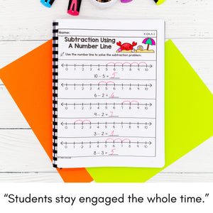 Kindergarten Yearlong Math & Literacy BUNDLE