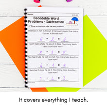 Load image into Gallery viewer, Kindergarten Yearlong Math &amp; Literacy BUNDLE