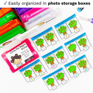 Kindergarten Math Task Cards - CCSS Aligned