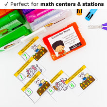 Load image into Gallery viewer, Kindergarten Math Task Cards - CCSS Aligned