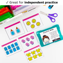 Load image into Gallery viewer, Kindergarten Math Task Cards - CCSS Aligned
