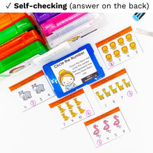 Load image into Gallery viewer, Kindergarten Math Task Cards - CCSS Aligned