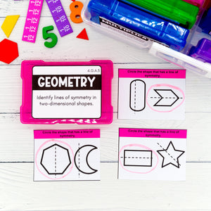 4th Grade Math Task Cards - CCSS Aligned