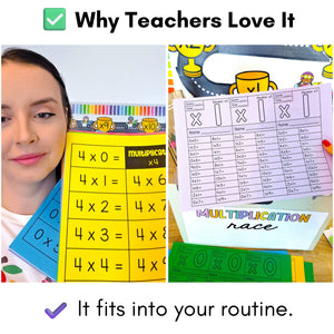 Math Race Kit – Addition, Subtraction, Multiplication, Division