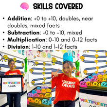 Load image into Gallery viewer, Math Race Kit – Addition, Subtraction, Multiplication, Division