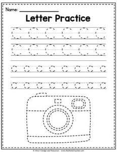 Alphabet Tracing Sheets