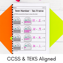 Load image into Gallery viewer, Winter Kindergarten Yearlong Math &amp; Literacy