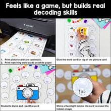 Load image into Gallery viewer, Flashlight Phonics - Blending and Segmenting Game
