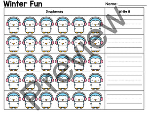 Phoneme Grapheme Word Mapping Sheets