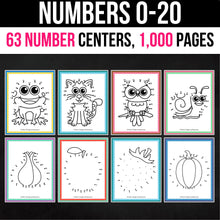 Load image into Gallery viewer, Buy3Get1 FREE B4 - Alphabet, Math and Literacy, Sight Words, Numbers 0-20