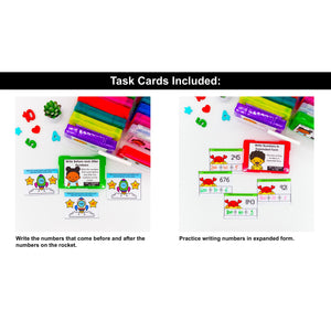 Numbers to 1000 - 2nd Grade Math Task Cards - CCSS Aligned – My Nerdy ...
