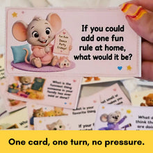 Load image into Gallery viewer, 300 Printable Conversation Starter Cards for Kids - 30 Printable Pages