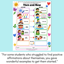 Load image into Gallery viewer, Self-Esteem Workbook K-3 | Confidence &amp; Positive Self-Talk SEL Activities