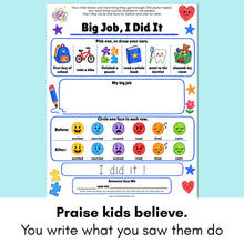 Load image into Gallery viewer, Self-Esteem Workbook K-3 | Confidence &amp; Positive Self-Talk SEL Activities