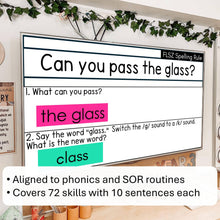 Load image into Gallery viewer, Sentence Pyramids with Pictures &amp; Comprehension Questions - SOR Aligned