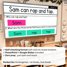 Load image into Gallery viewer, Sentence Pyramids with Pictures &amp; Comprehension Questions - SOR Aligned
