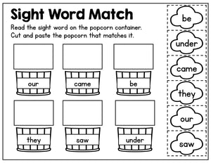 Buy3Get1 FREE B4 - Alphabet, Math and Literacy, Sight Words, Numbers 0-20