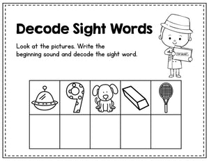 Buy3Get1 FREE B4 - Alphabet, Math and Literacy, Sight Words, Numbers 0-20