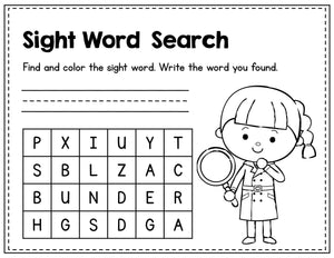 Buy3Get1 FREE B4 - Alphabet, Math and Literacy, Sight Words, Numbers 0-20