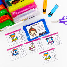 Load image into Gallery viewer, Kindergarten Math Task Cards - CCSS Aligned