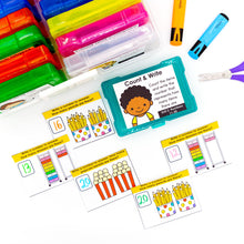 Load image into Gallery viewer, Kindergarten Math Task Cards - CCSS Aligned