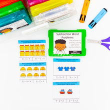 Load image into Gallery viewer, Kindergarten Math Task Cards - CCSS Aligned