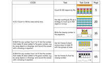 Load image into Gallery viewer, Base Ten Kindergarten Math Task Cards - CCSS Aligned