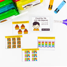 Load image into Gallery viewer, Kindergarten Math Task Cards - CCSS Aligned