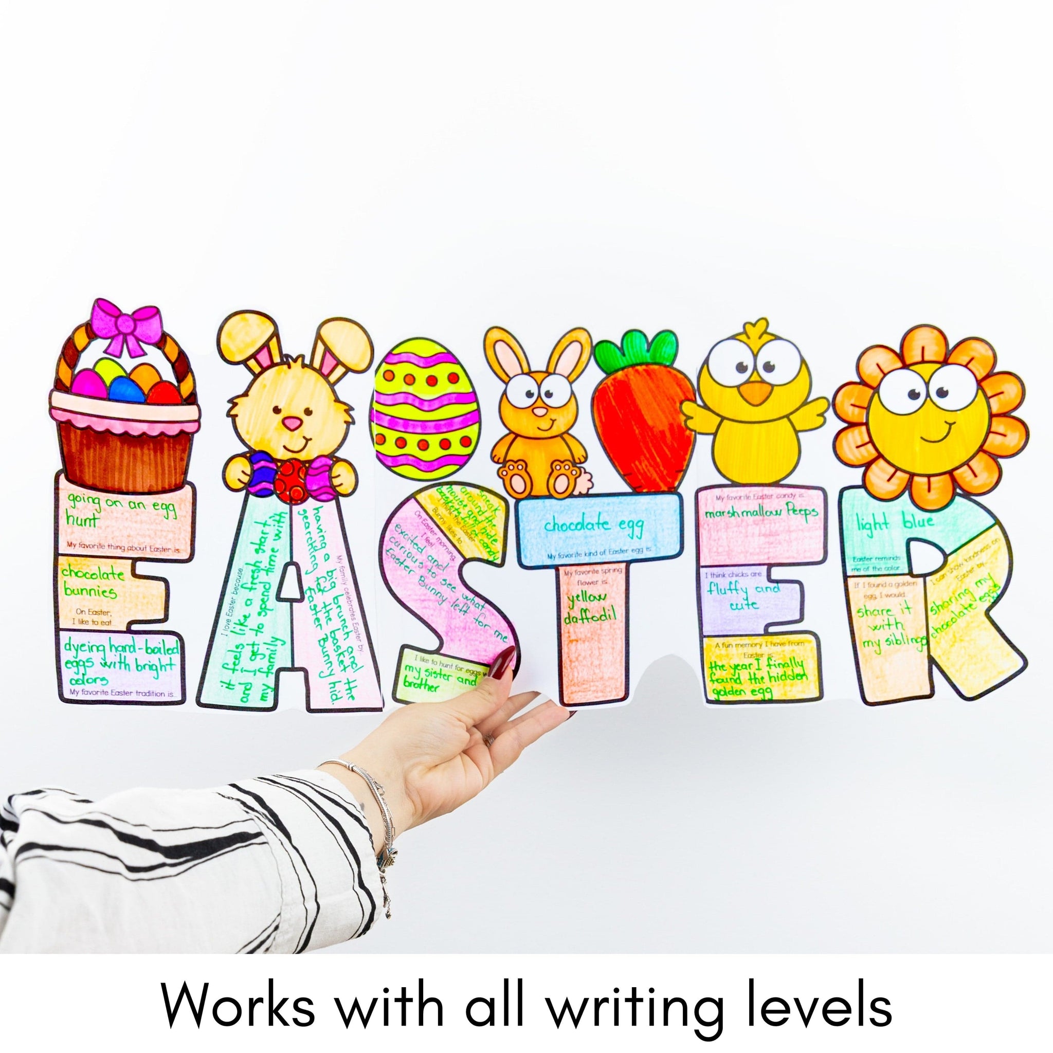 Year-Long Writing Crafts Bundle Preview