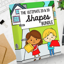 Load image into Gallery viewer, The Ultimate 2D &amp; 3D Shapes Bundle just $19 ($100 VALUE)