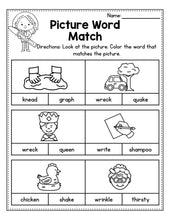 Load image into Gallery viewer, Consonant Digraphs Worksheets SH CH TH WH PH KN WR QU MEGA BUNDLE
