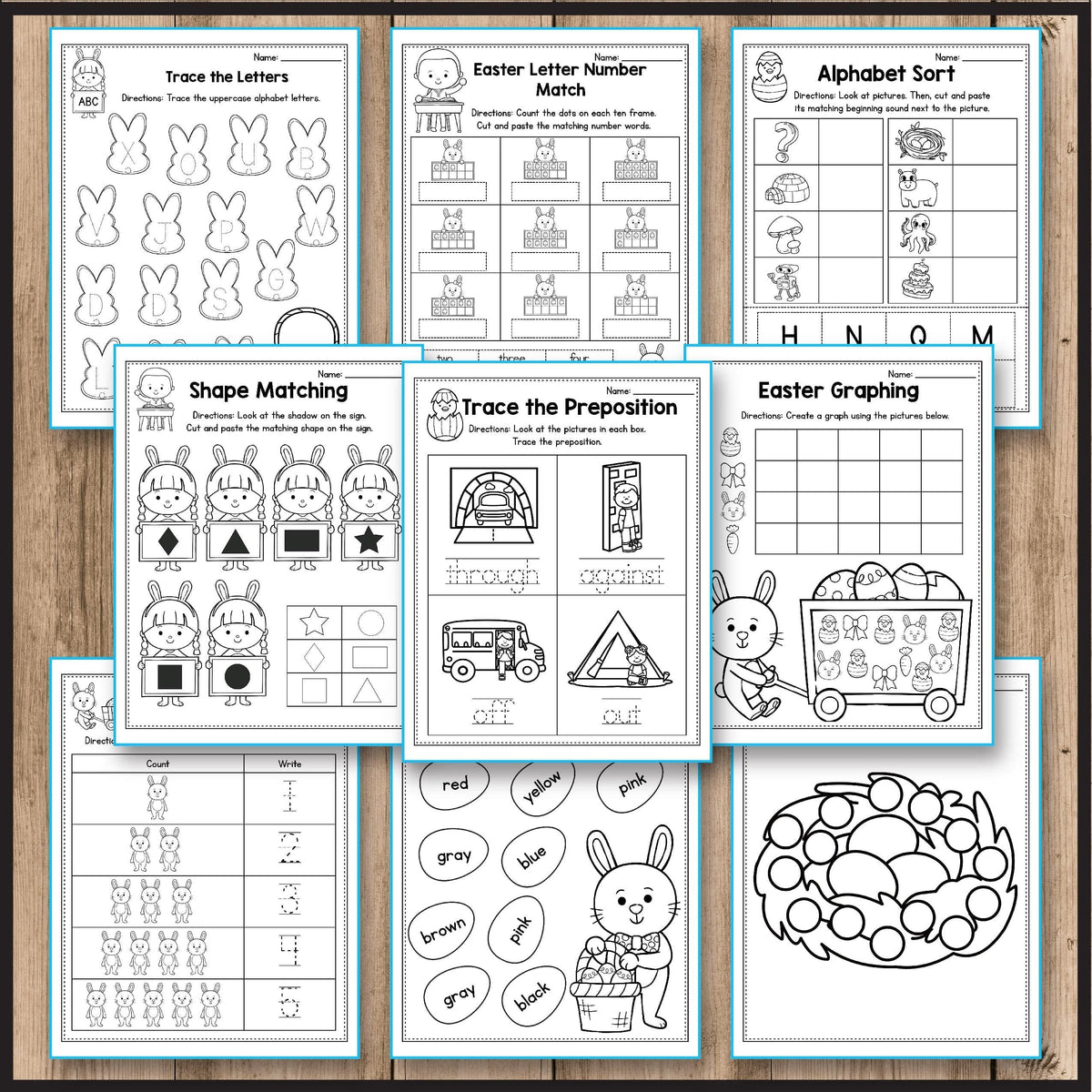 Easter Activities Kindergarten, Spring Math Worksheets Preschool – My ...