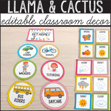 Load image into Gallery viewer, Llama Classroom Decor Bundle INSTANT DOWNLOAD
