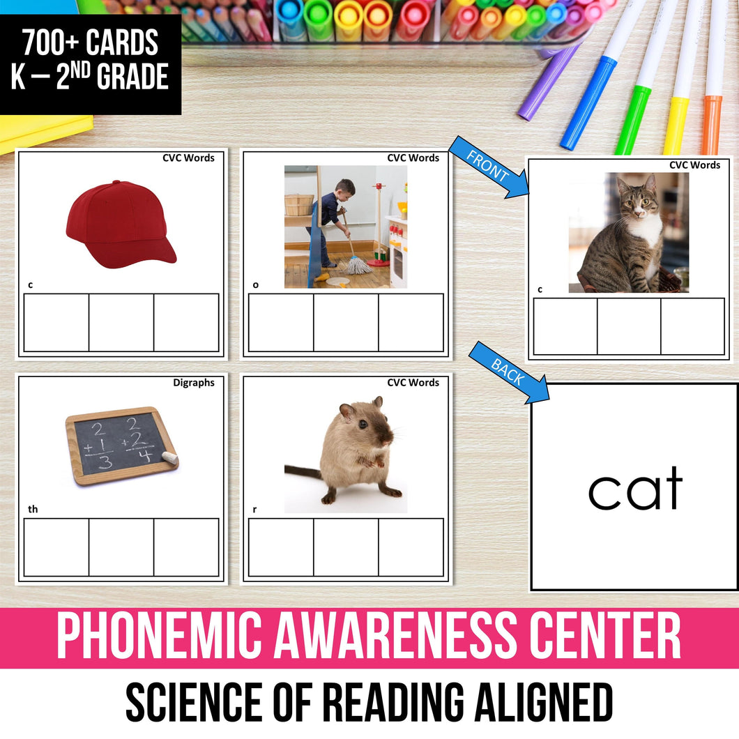 Phoneme Segmentation Activities with Sound Boxes