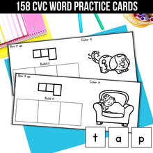 Load image into Gallery viewer, The Ultimate CVC Word Fluency Bundle just $19 ($100 VALUE)