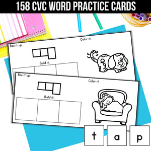 The Ultimate CVC Word Fluency Bundle just $19 ($100 VALUE)