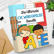 Load image into Gallery viewer, The Ultimate CVC Word Families Bundle just $19 ($160 VALUE)
