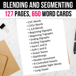 The Ultimate Blending and Segmenting Bundle just $19 ($100 VALUE)